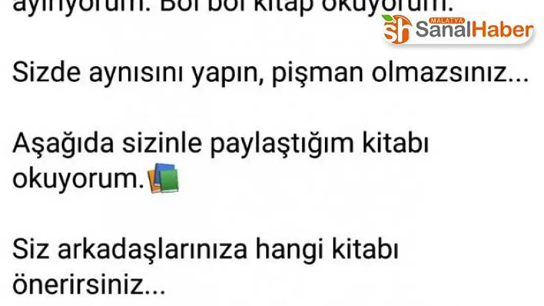 Elazığ Valisi 'kitap okuyorum' dedi,gençlere binlerce kitap toplandı