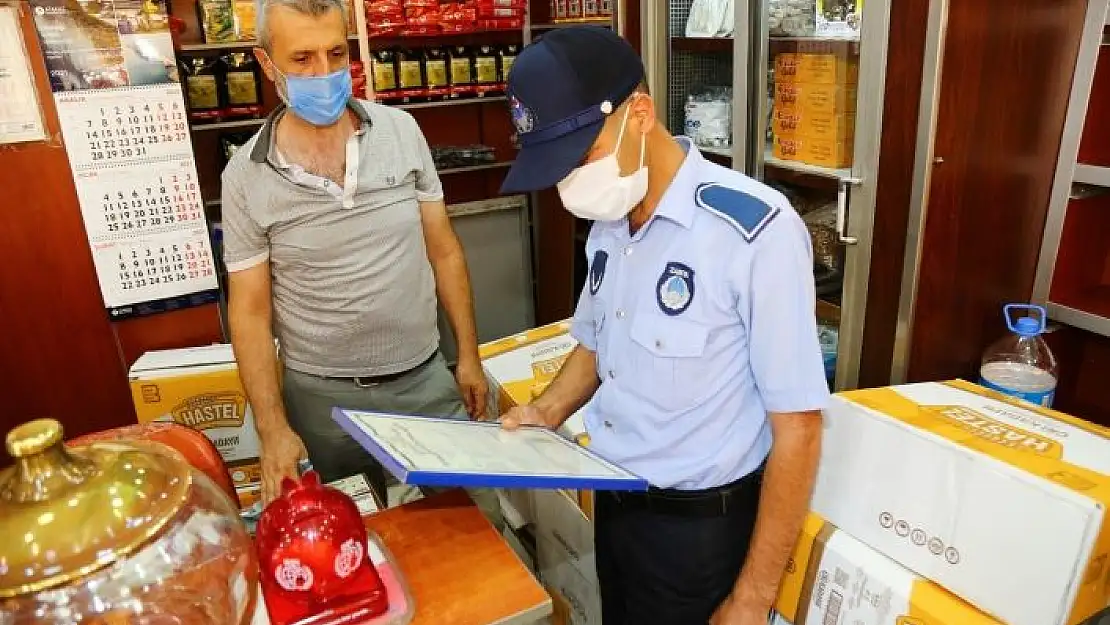 'Elazığ zabıtasından bayram öncesi yoğun denetim'
