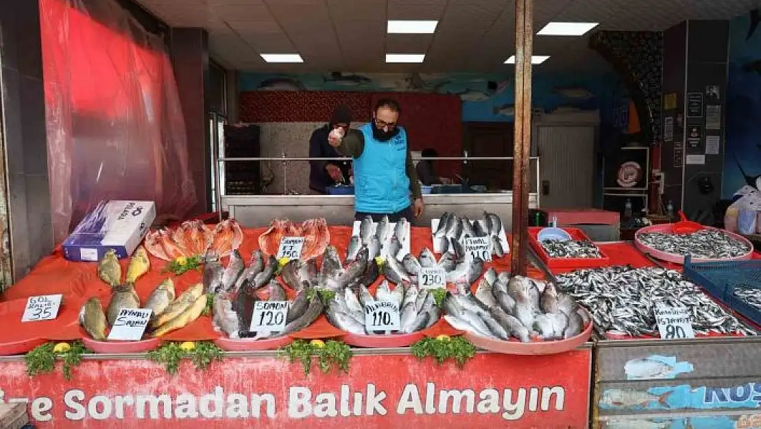 'Elazığda en çok tercih edilen balık çeşitleri hamsi, istavrit ve alabalık oldu'