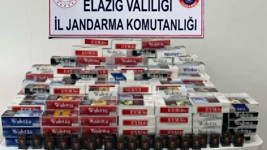 'Elazığda makaron ele geçirildi'