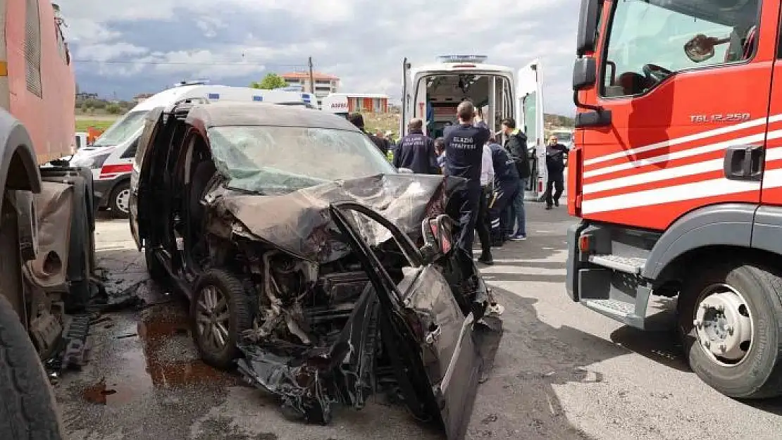 'Elazığda nisan ayında 241 trafik kazası meydana geldi'