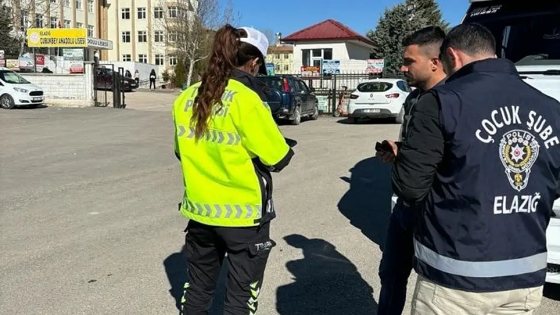 'Elazığda okul önü denetimleri sürüyor'