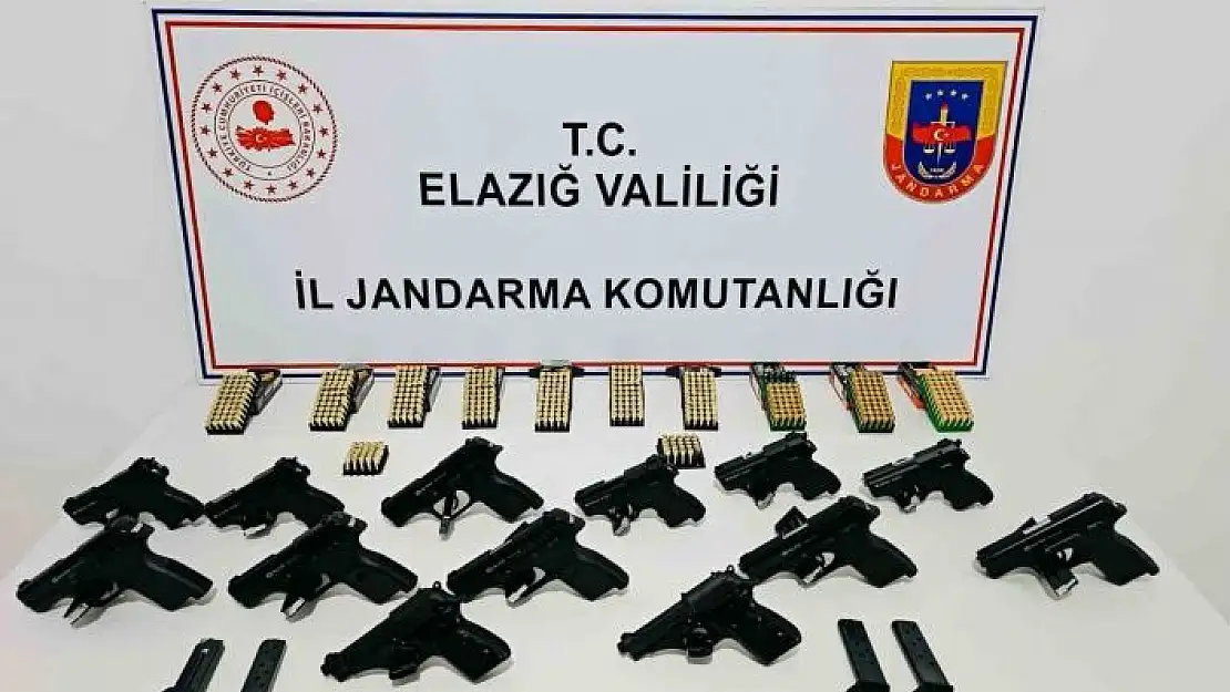 'Elazığda ruhsatsız silah operasyonunda 1 şüpheli yakalandı'