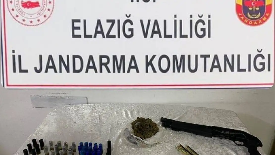 'Elazığda ruhsatsız silahlar ele geçirildi'