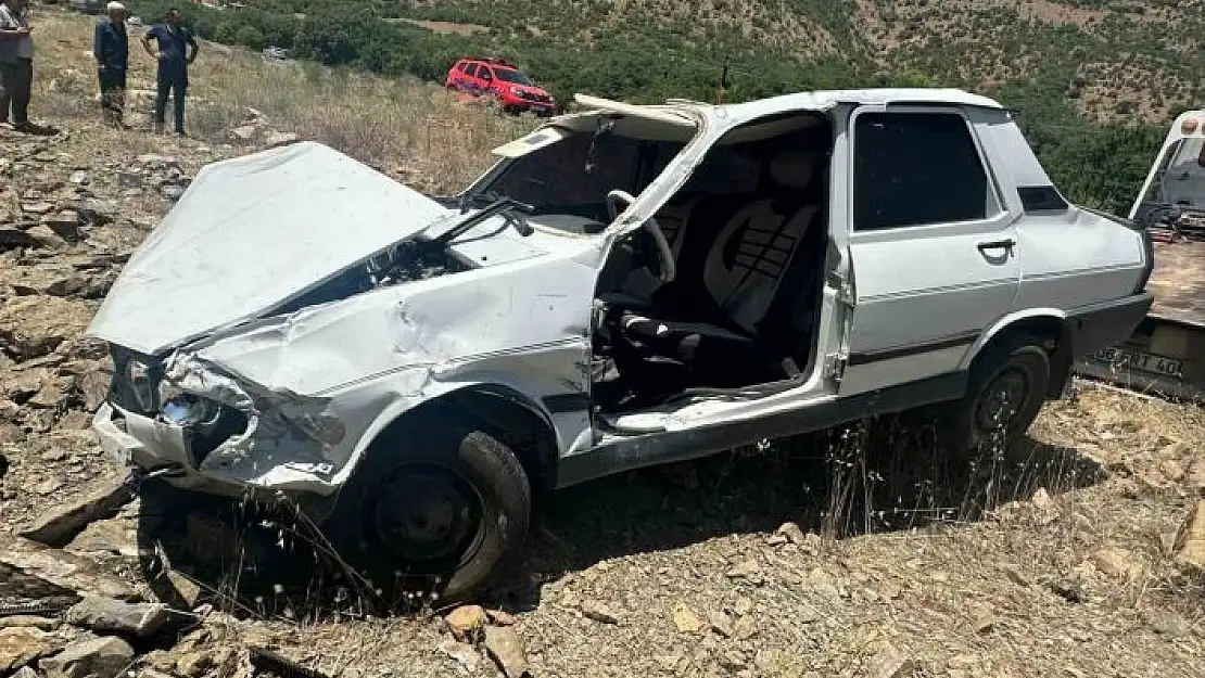 'Elazığda trafik kazası: 1 ölü'