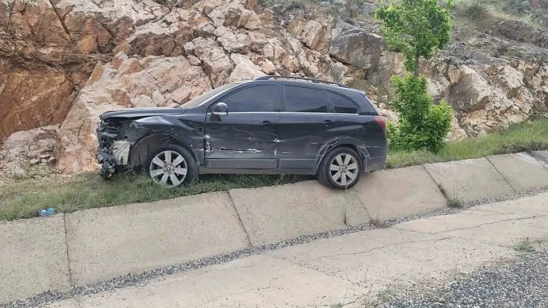 'Elazığda trafik kazası: 1 yaralı'