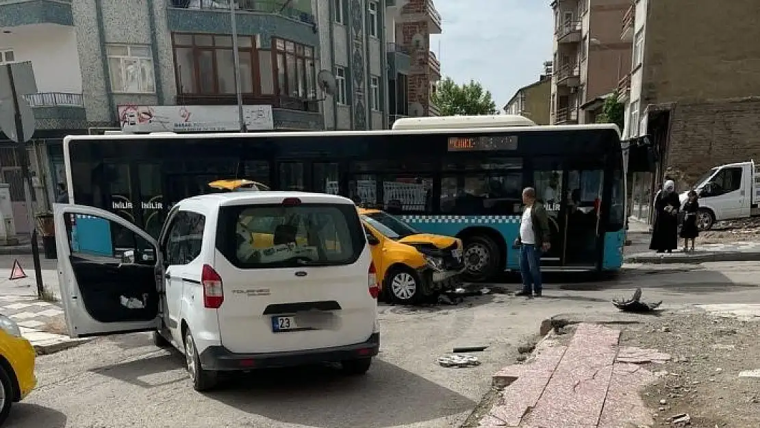 'Elazığda trafik kazası: 1 yaralı'