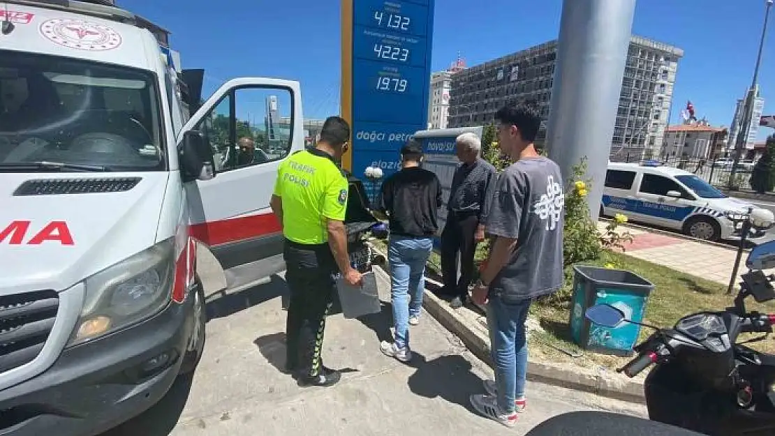 'Elazığda trafik kazası : 1 yaralı'