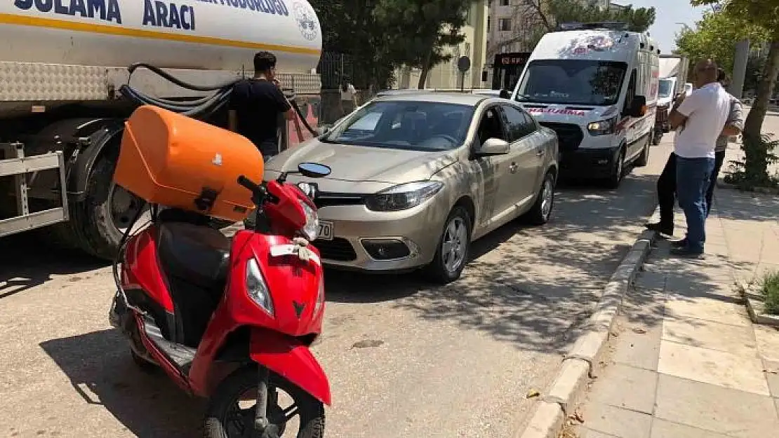 'Elazığda trafik kazası: 1 yaralı'