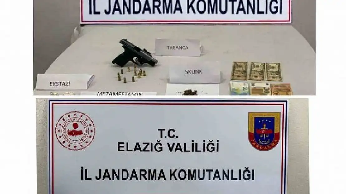 'Elazığda uyuşturucu taciri 3 şüpheli yakalandı'