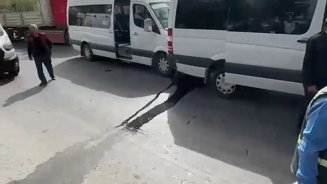 'Elazığda zincirleme trafik kazası: 1 yaralı'