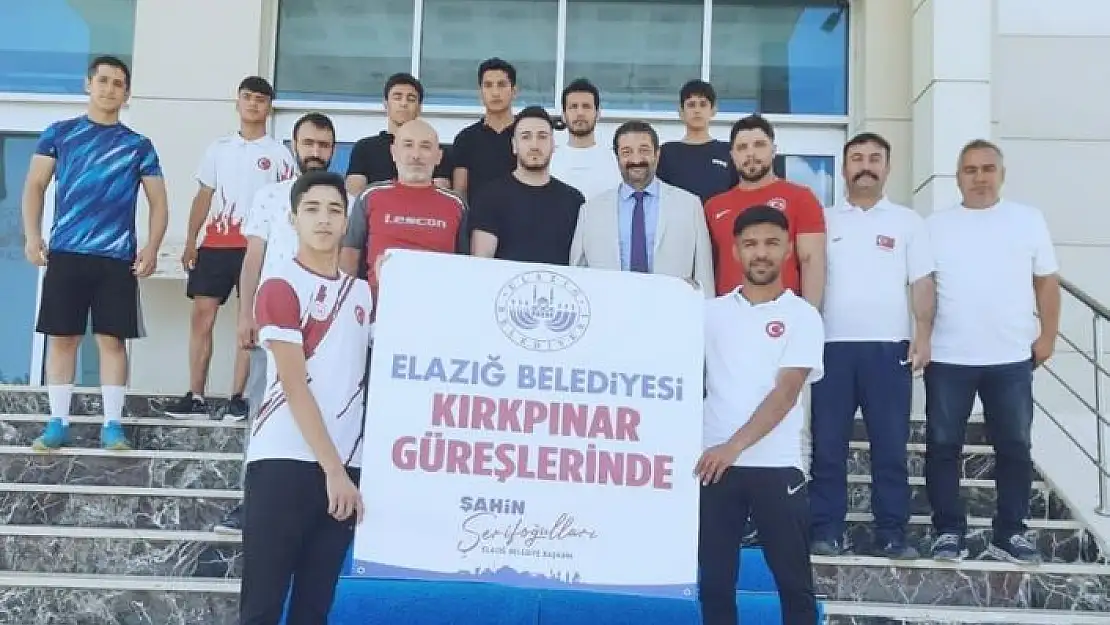 'Elazığlı pehlivanlar, 661. Kırkpınar Yağlı Güreşleri´ne katılıyor'