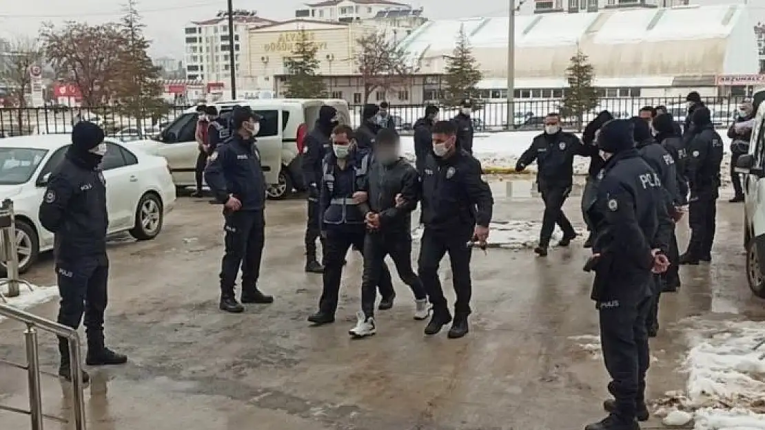 'Elbistan´da 7 hırsızlık şüphelisi tutuklandı'