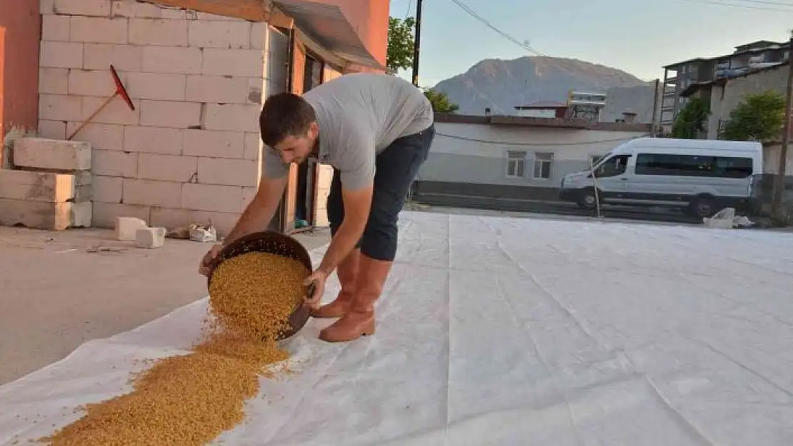 'Elbistan´da bulgur kaynatma sezonu başladı'