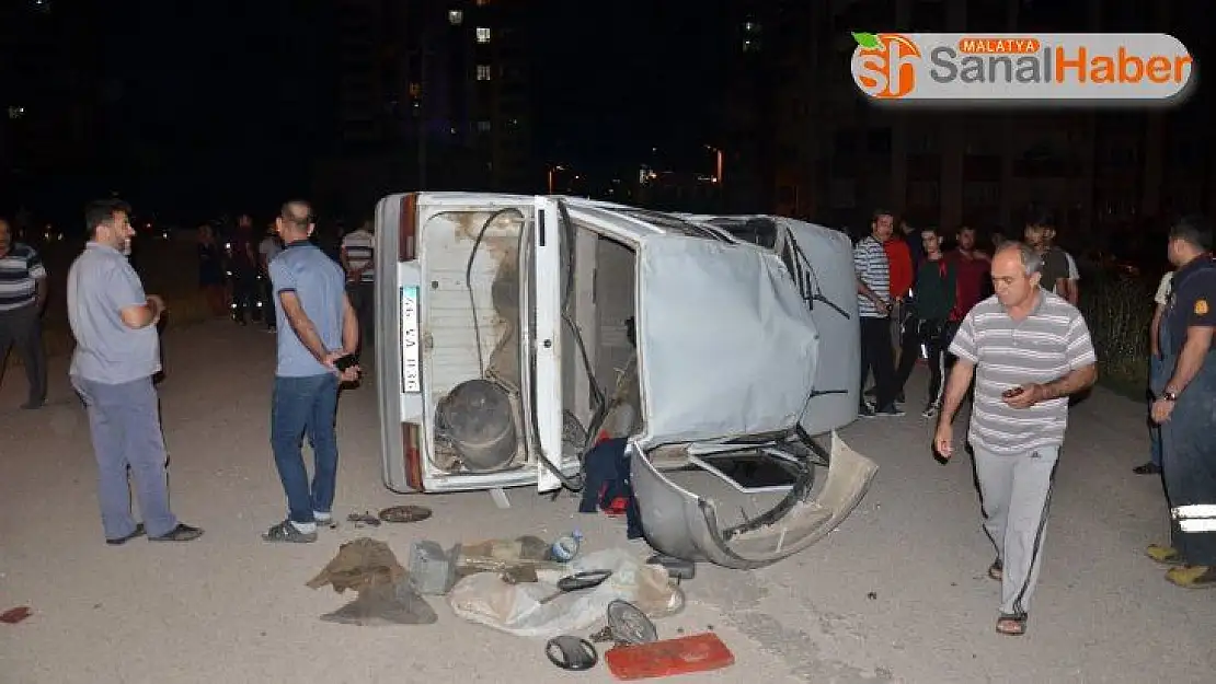 Elbistan'da kaza: 2 yaralı