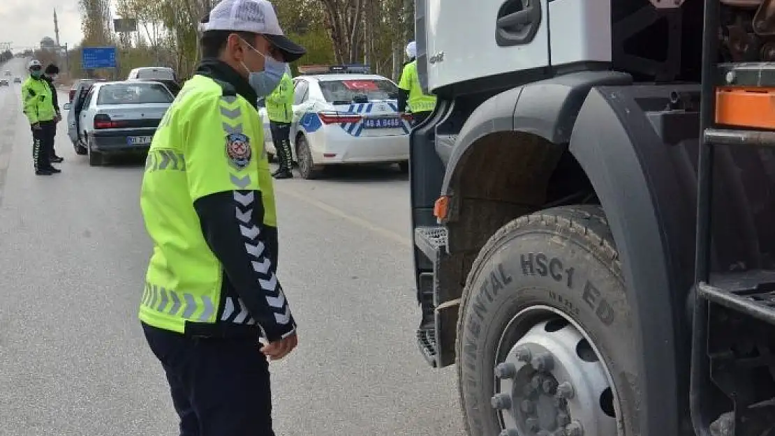 'Elbistan´da kış lastiği denetimi'