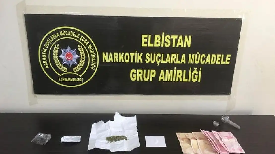 'Elbistan´da uyuşturucu operasyonunda 2 kişi tutuklandı'