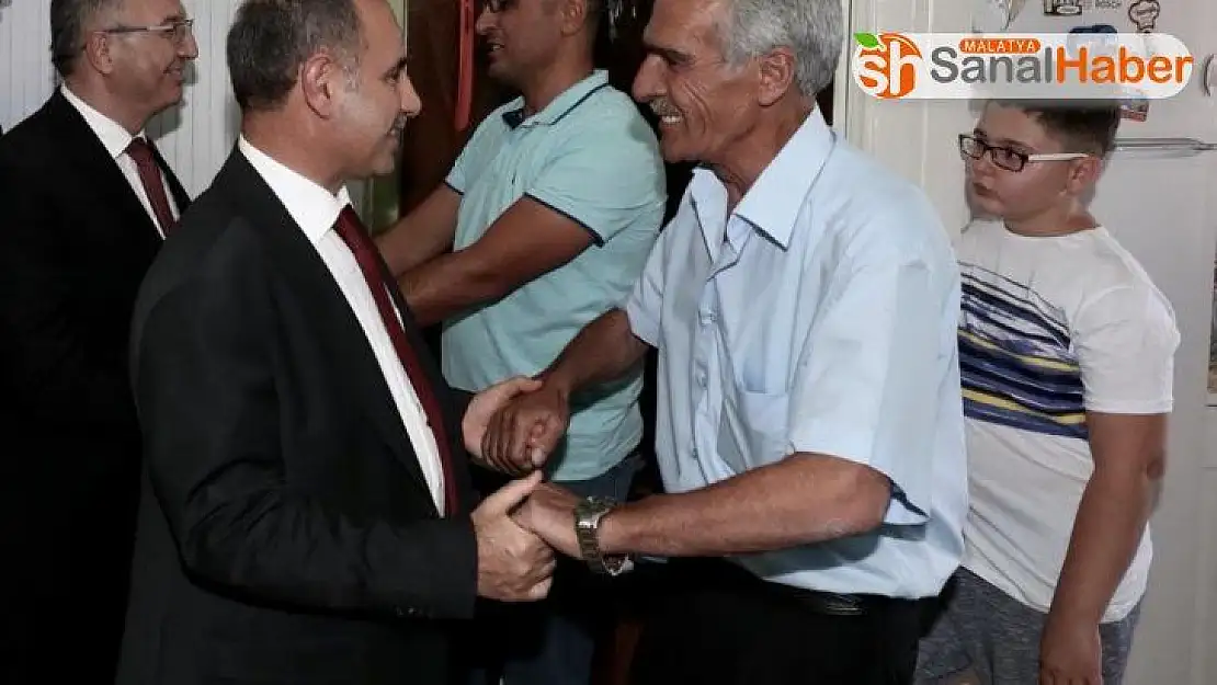 Emniyet Genel Müdürü Aktaş'tan şehit ailelerine ziyaret