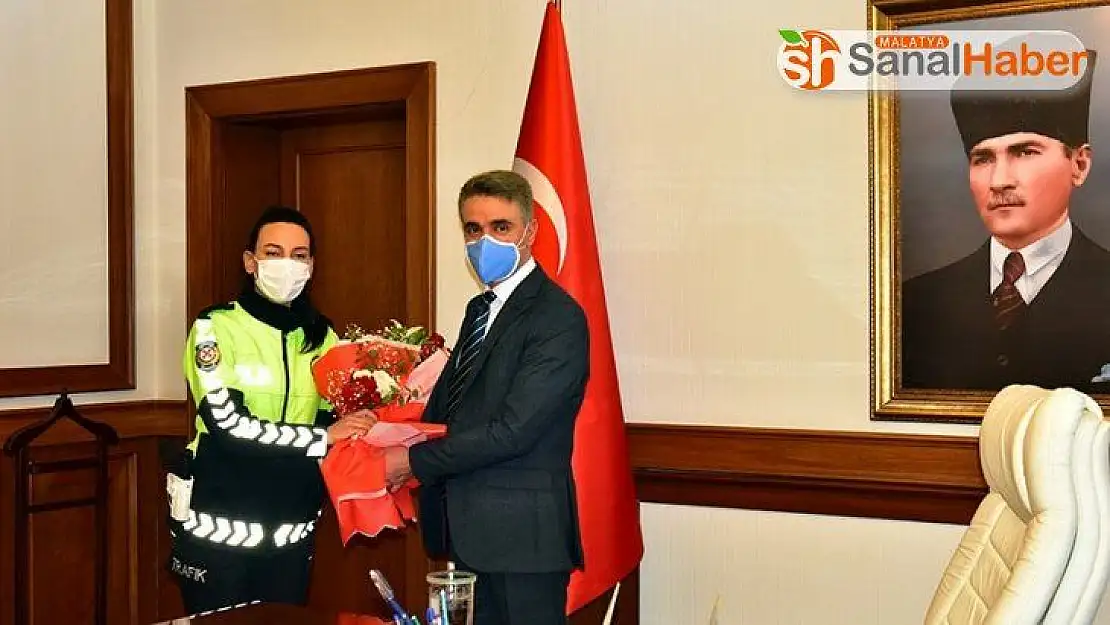 Emniyet teşkilatından Vali Baruş'a 175. kuruluş yılı ziyareti