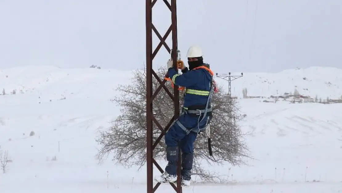 'Enerji timlerini dondurucu soğuk ve kar durduramıyor'