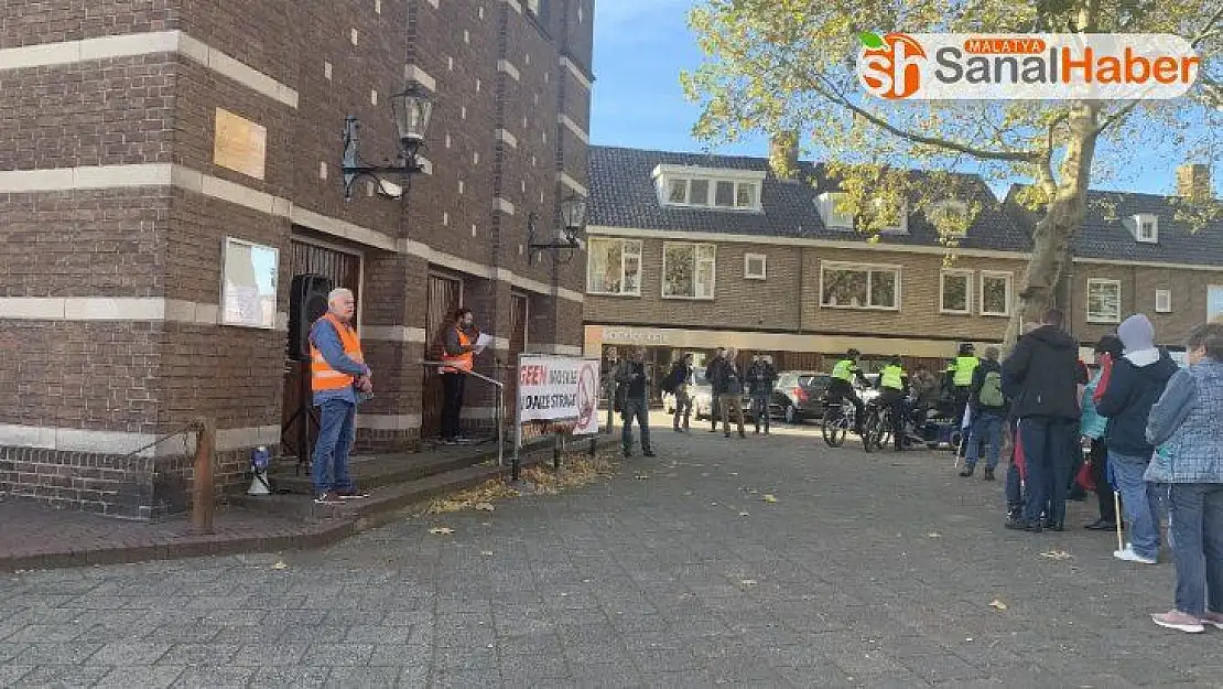Engelli Hollandalı'dan cami yapımını protesto edenlere tepki