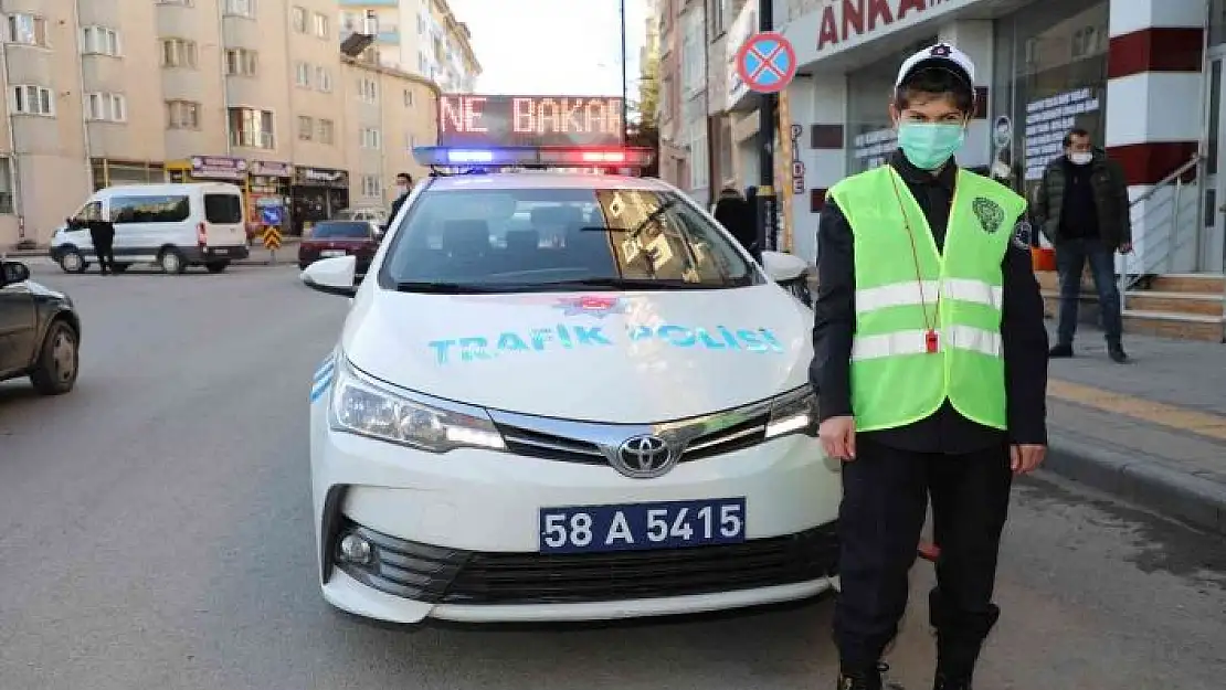 'Engelli kız çocuğunun polis olma hayali gerçek oldu'