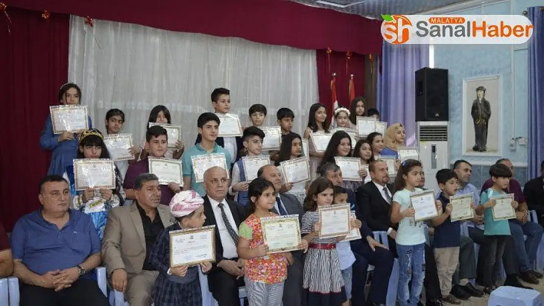 Erbil'de 80'den fazla öğrenci Türkçe Dil Kursu'nu başarıyla tamamladı