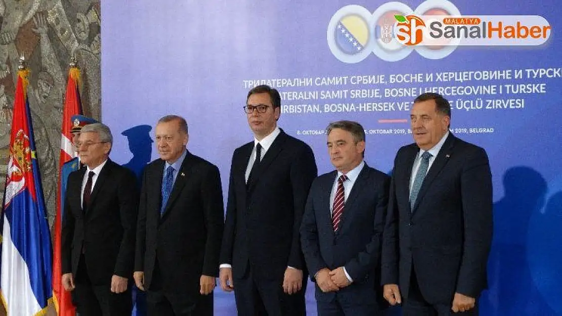 Erdoğan, Üçlü Zirve öncesi aile fotoğrafı çekildi