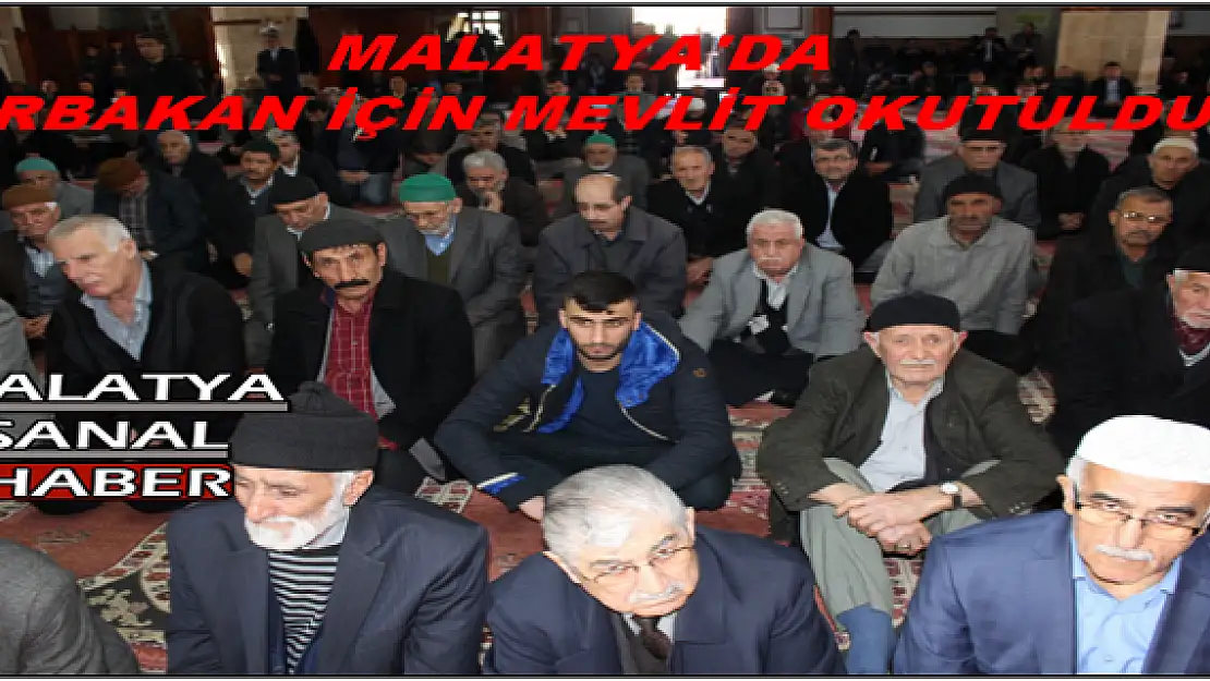 MALATYA'DA  ERBAKAN İÇİN MEVLİT OKUTULDU