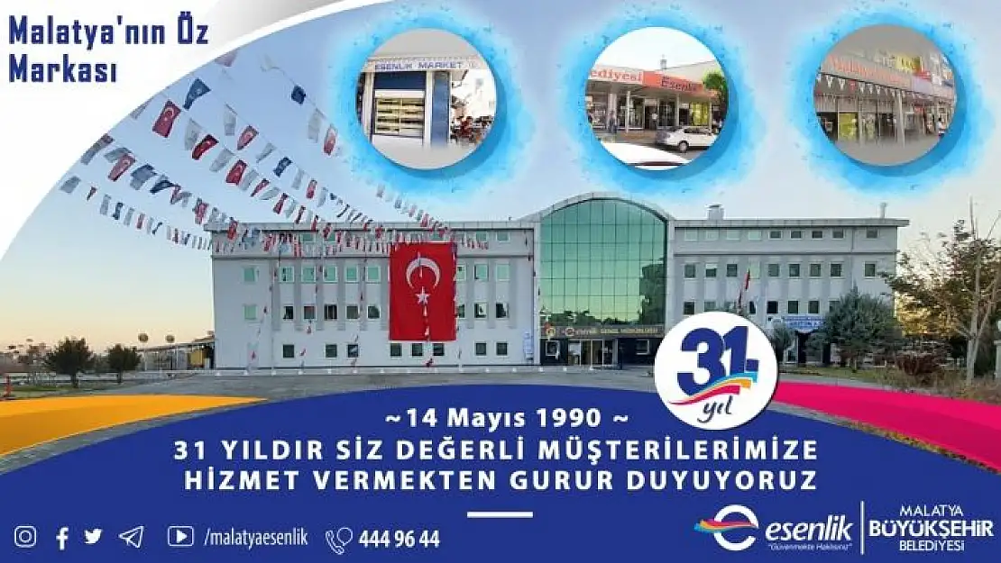 'Esenlik 31 yaşın gururunu yaşıyor'