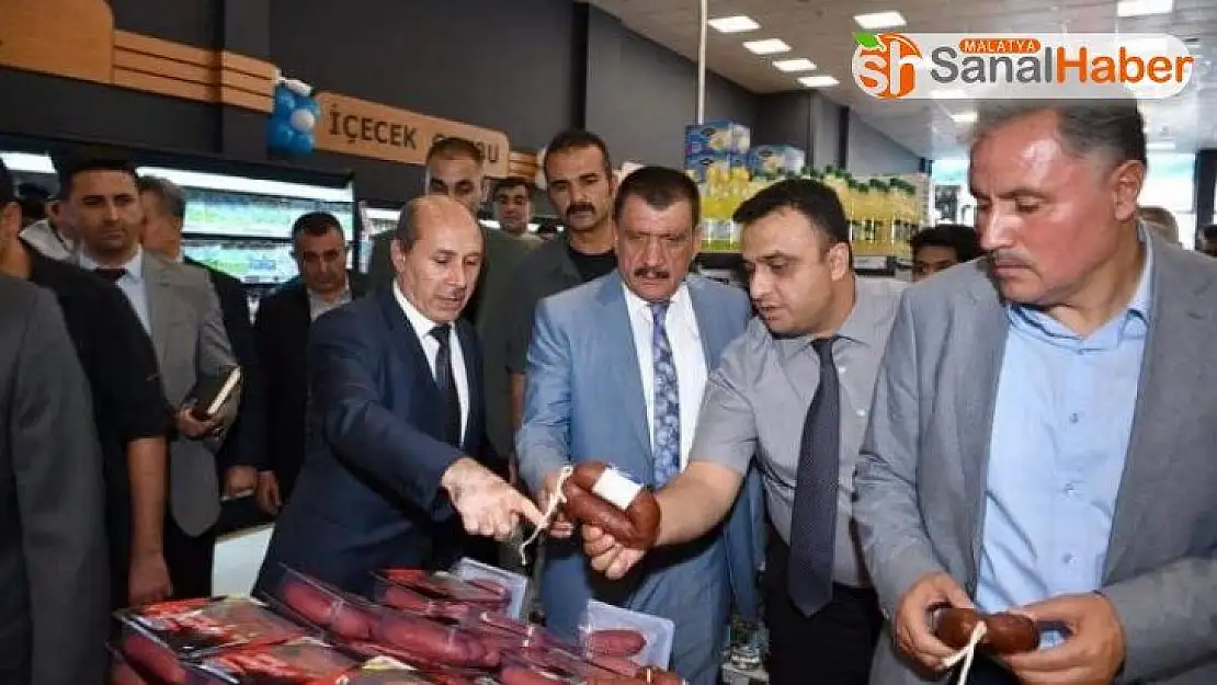 Halef-Selef Başkanlar Açılışta Buluştu
