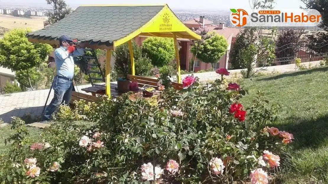 Esentepe TOKİ Parkına malzeme montajı yapıldı