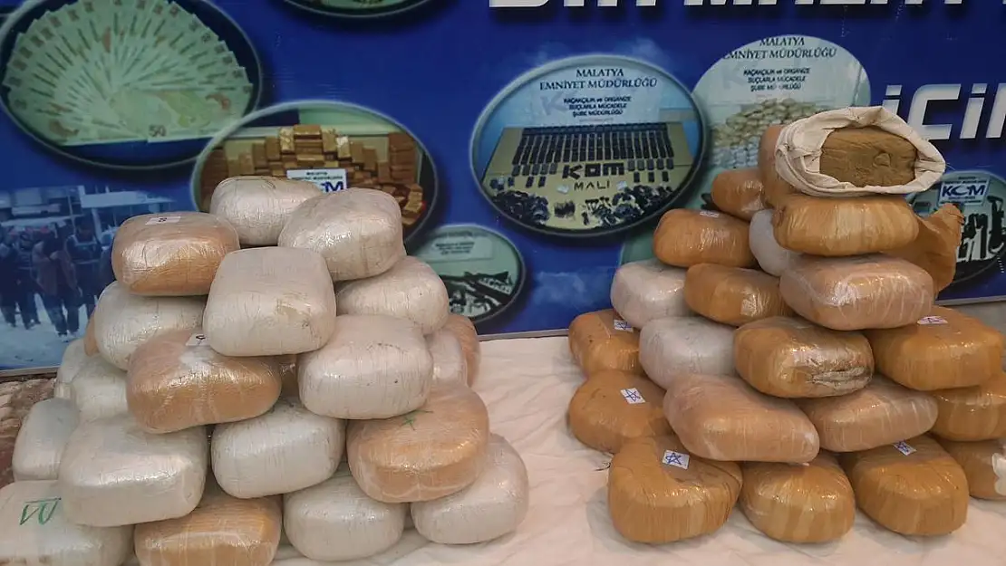 92 Kilogram 600 Gram Toz Esrar Ele Geçirildi