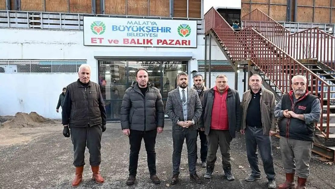 'Et ve balık pazarı esnaflarından Başkan Gürkan´a teşekkür'