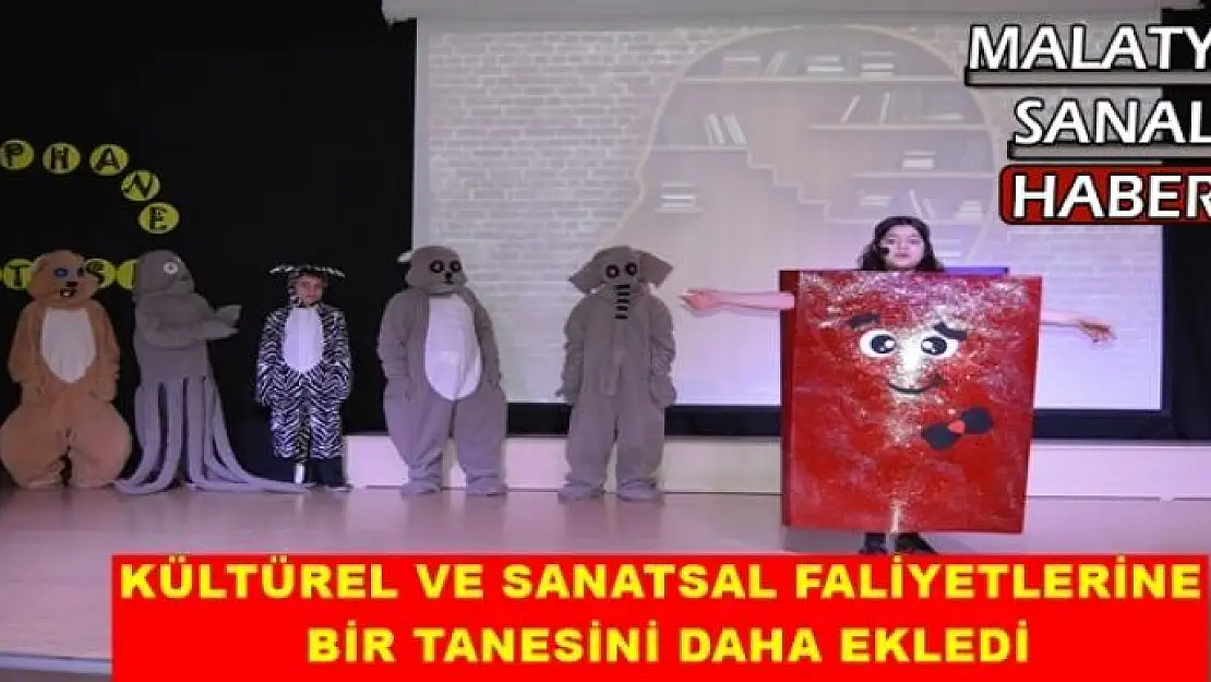 Malatya Final Okulları, kültürel ve sanatsal faaliyetlerine yenisini ekledi