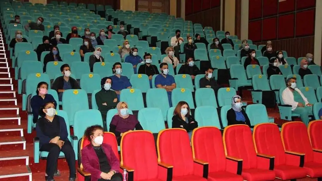'FÜ Hastanesi çalışanlarına radyasyondan korunma eğitimi verildi'