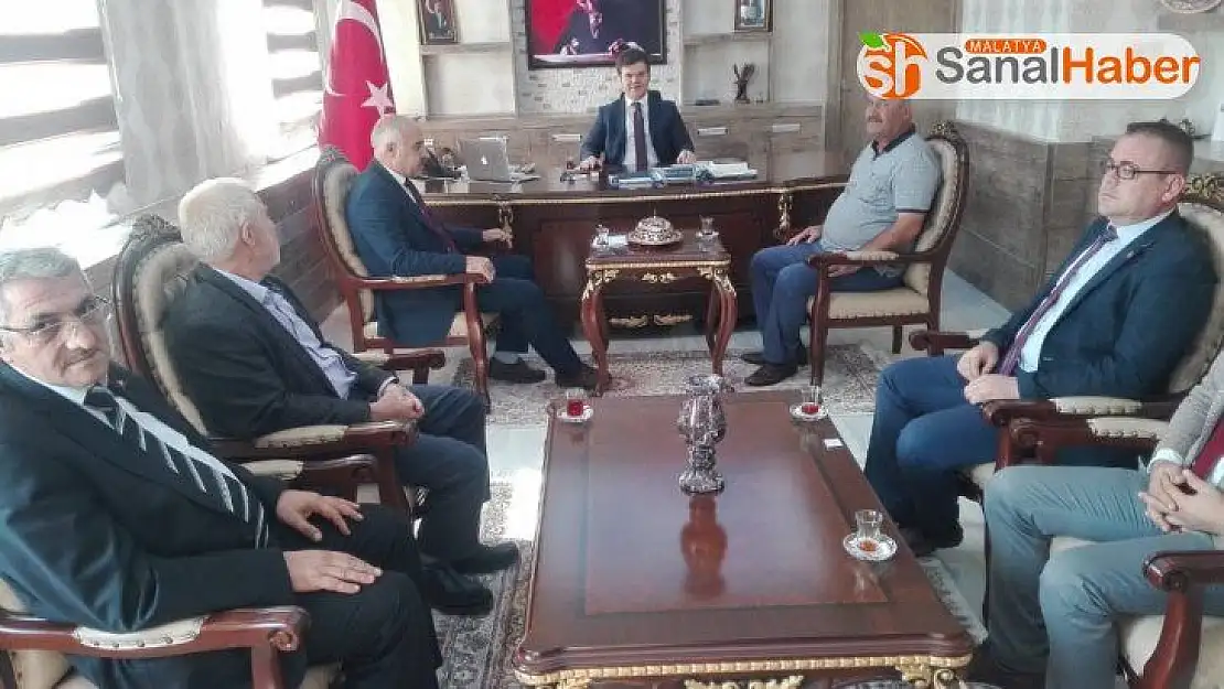 Gazi ve şehit ailelerinden Kaymakam Karaloğlu'na ziyaret