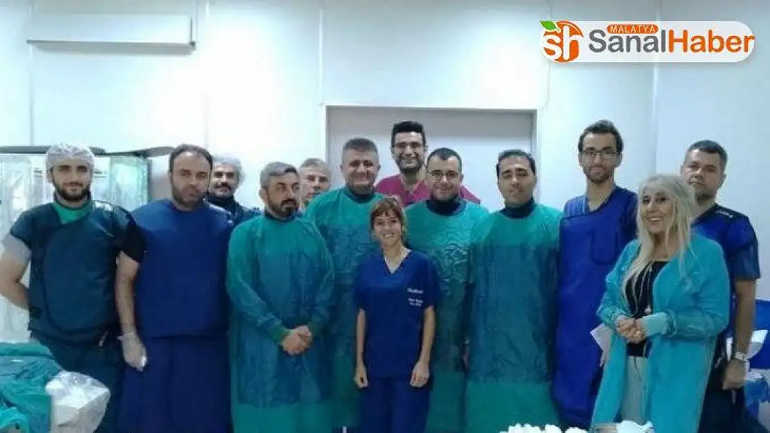 Gaziantap'ten gelip Malatya'da sağlığına kavuştu