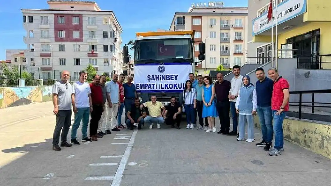 'Gaziantep Şahinbey Empati İlkokulu eğitimcilerinden duyarlı davranış'