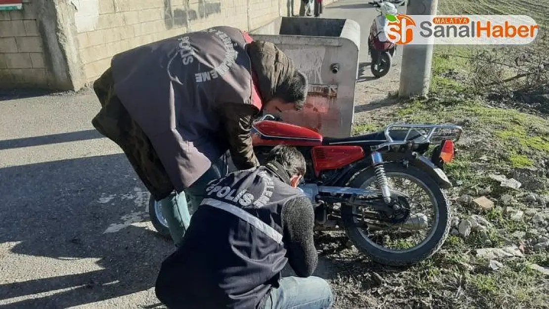 Gece çalınan motosiklet bulundu: 4 gözaltı