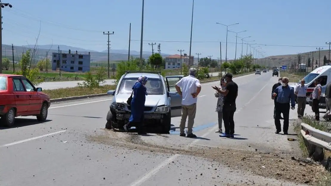 'Gemerek´te kaza: 1 yaralı'