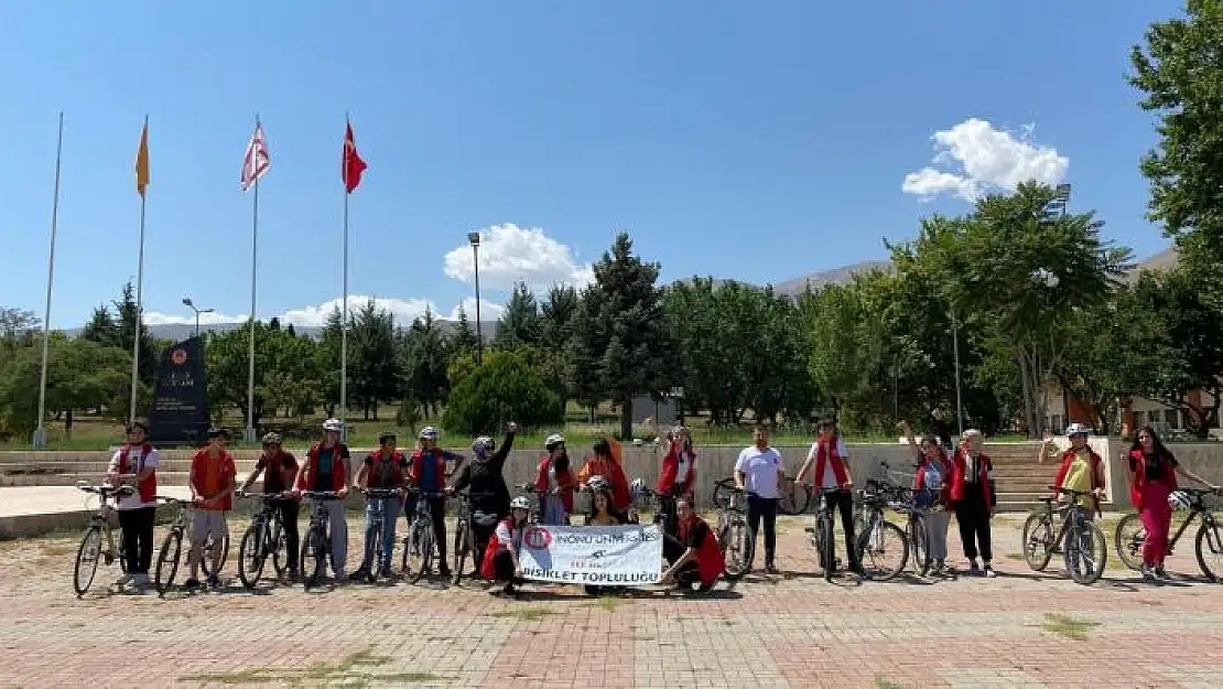 'Gençlik gününe özel bisiklet turu'