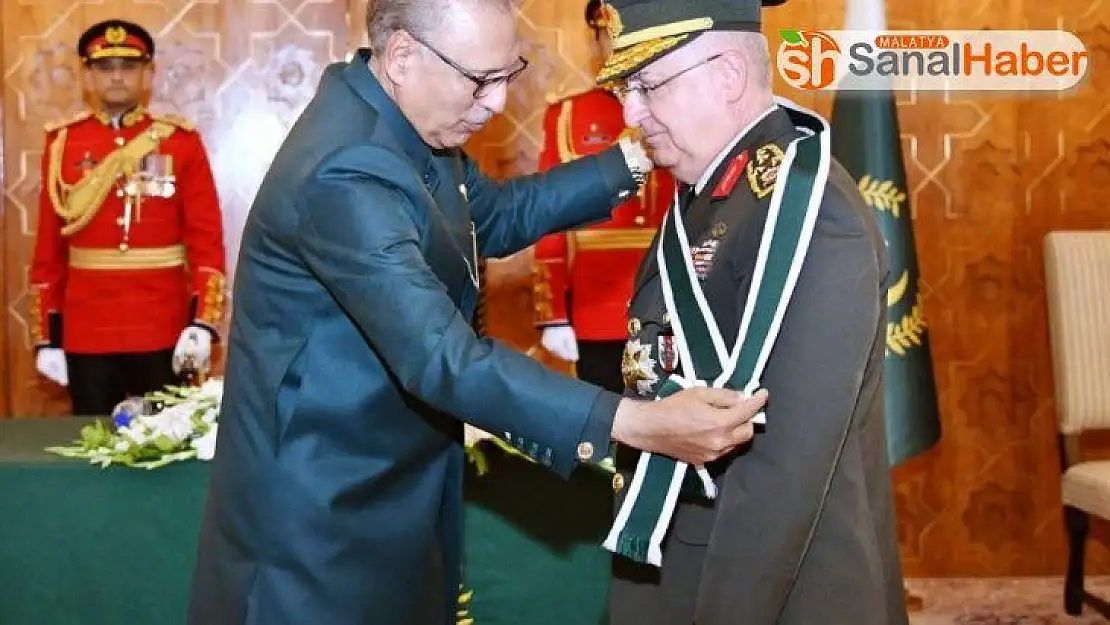 Genelkurmay Başkanı Güler'e Pakistan'da İmtiyaz Nişanı verildi