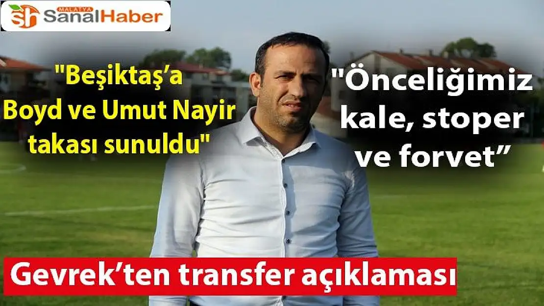 Gevrek´ten transfer açıklaması