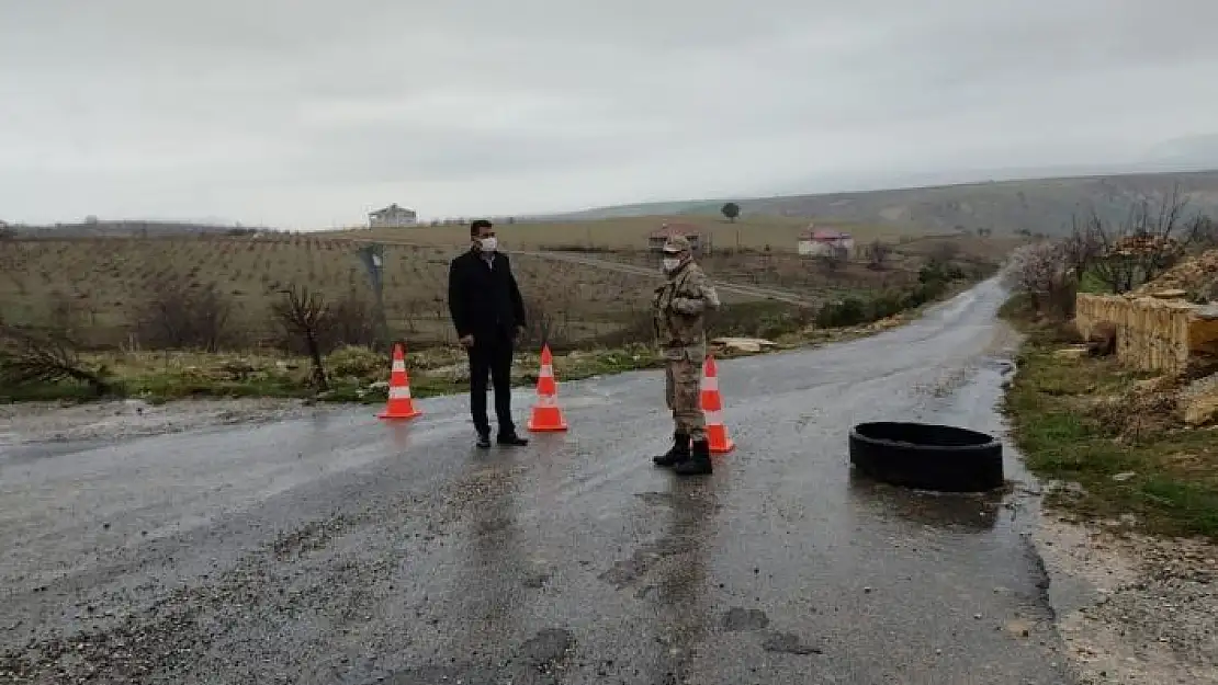 'Gölbaşı ilçesinde 1 köy karantinaya alındı'