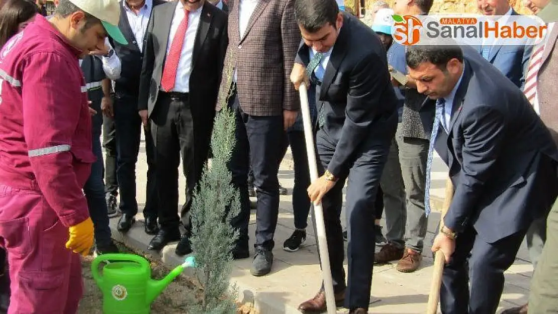 Gölbaşı ilçesinde 30 bin fidan toprakla buluştu