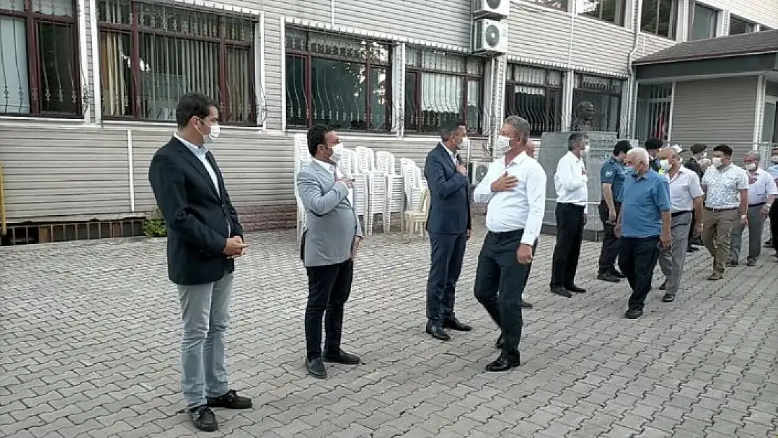 'Gölbaşı ilçesinde bayramlaşma'