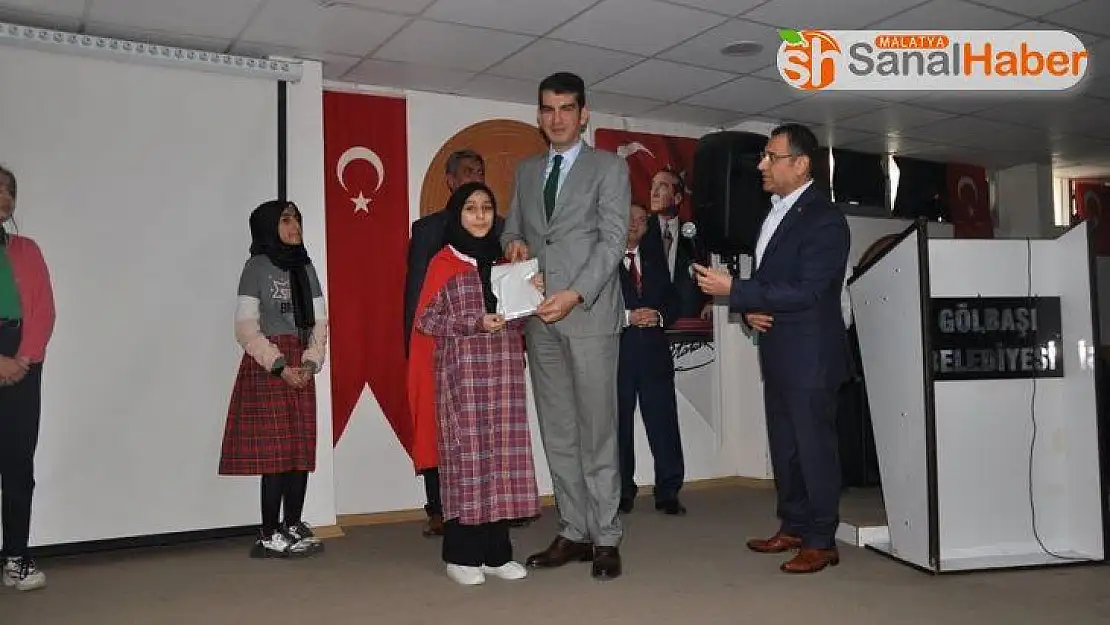 Gölbaşı ilçesinde İstiklal Marşının kabulü kutlandı