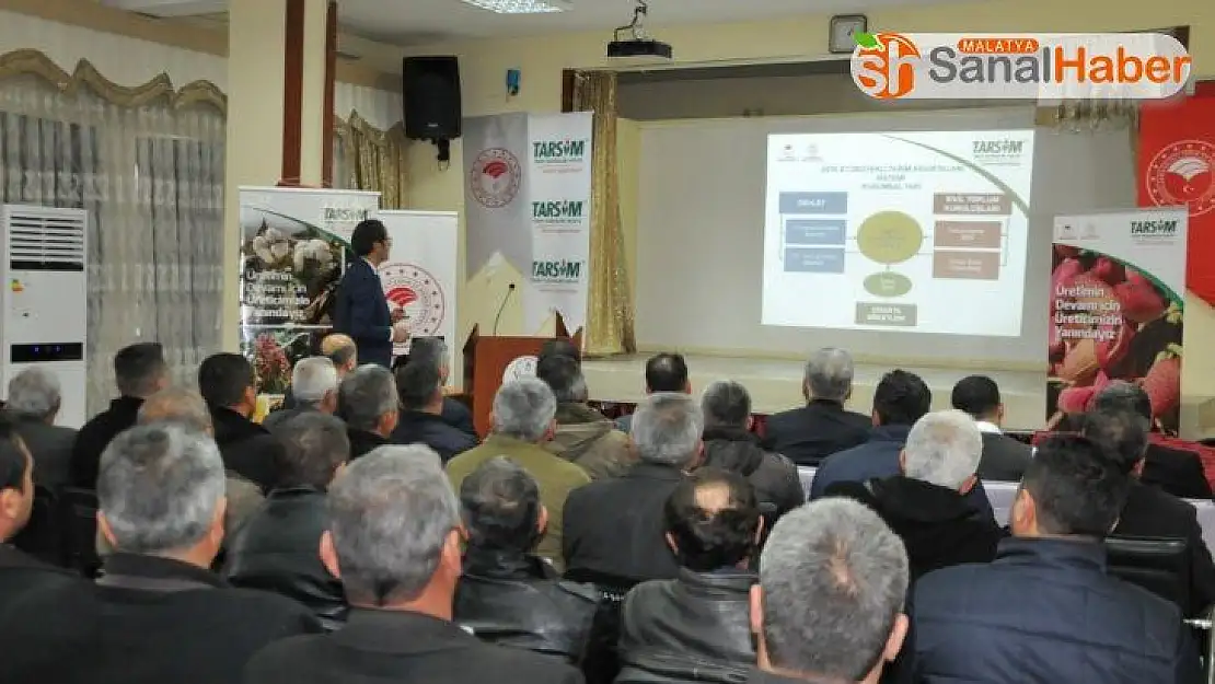 Gölbaşı ilçesinde üreticilere TARSİM anlatıldı