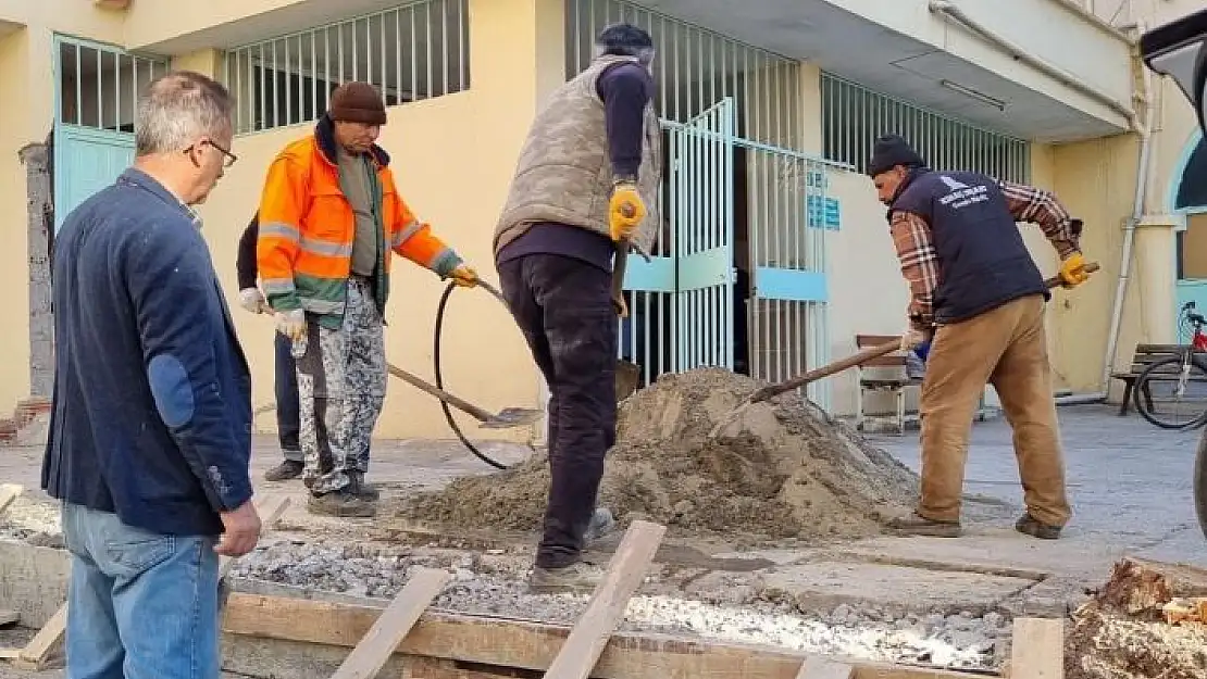 'Gölbaşı ilçesindeki camilerde bakım çalışması'